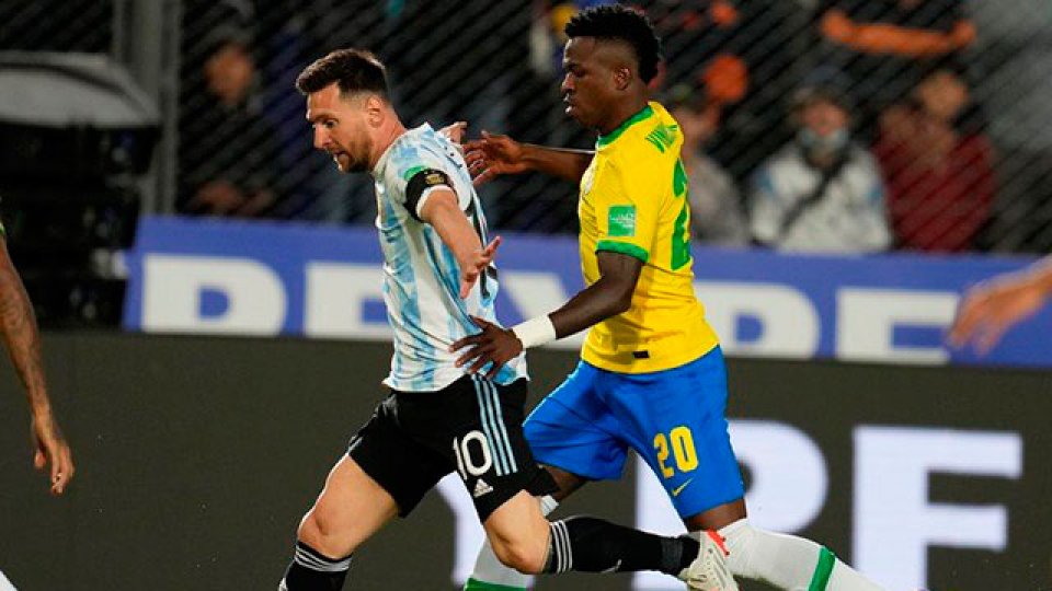 La Selección Argentina empató con Brasil.