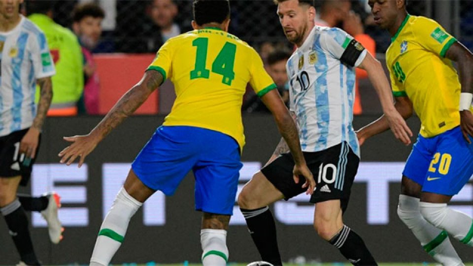 La Selección Argentina empató con Brasil.