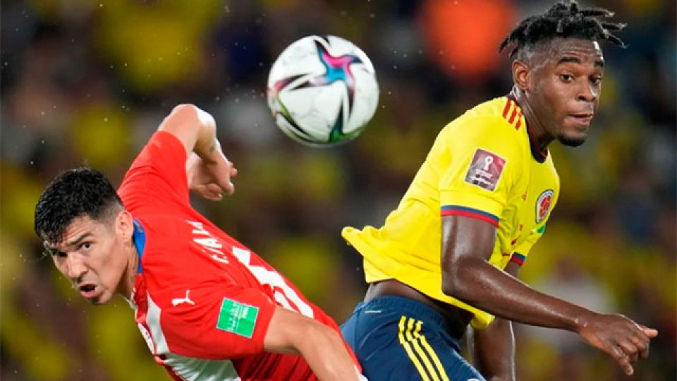 Colombia y Paraguay no pasaron del empate por las Eliminatorias.