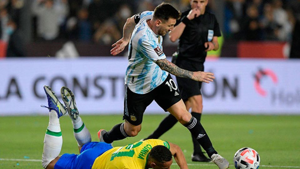 La Selección Argentina empató con Brasil.