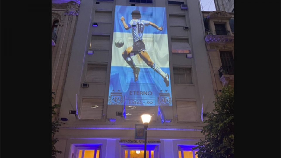 El mítico edificio de AFA se denominará Diego Armando Maradona.