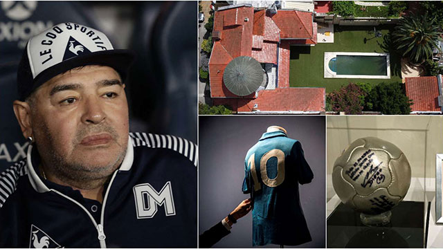 Subastaron los bienes de Maradona: qué fue vendido y a qué precio.
