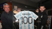 El original homenaje de la Copa Argentina para el Kun Agüero