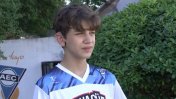 La historia del paranaense de 12 años que compitió en el Mundial de Natación para Sordos