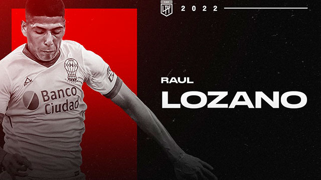 Raúl Lozano es la séptima incorporación de Patronato para la Liga Profesional.