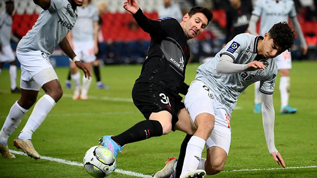 Con el regreso de Messi, PSG goleó 4 a 0 al Reims en la liga de Francia