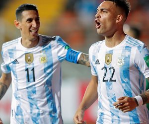 La Selección argentina derrota 2-1 a Chile en un duro partido en Calama