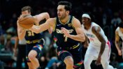 NBA: Campazzo volvió a tener minutos y Denver se recuperó ante Brooklyn