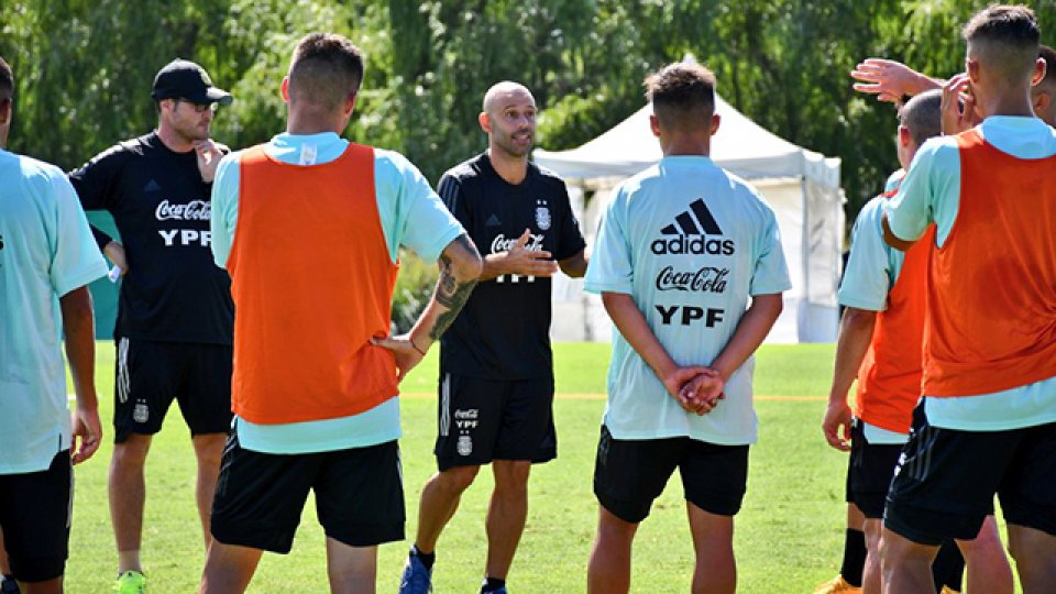 Mascherano habló por primera vez como técnico de la Selección Sub 20.