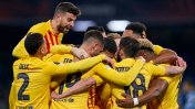 Barcelona goleó a Napoli para acceder a los octavos de la Europa League
