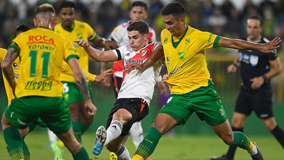 River le gan&oacute; a Defensa y Justicia en un partidazo.