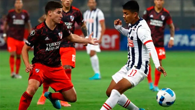 River debutó en la Libertadores con una gran victoria en Perú ante Alianza Lima.