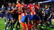 City - Atlético: incidentes, cruce de Guardiola con De Paul y la frase picante de Simeone