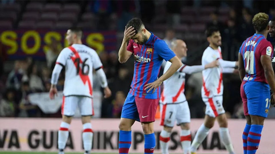 Barcelona perdió con Rayo Vallecano.
