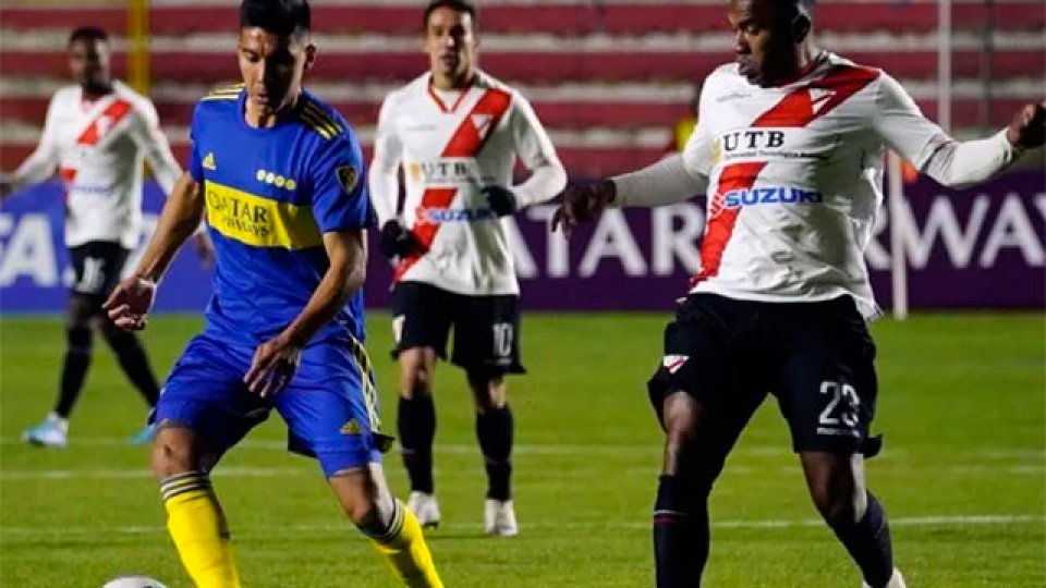 El Xeneize se impuso 1-0 ante el elenco boliviano en la altura de La Paz.