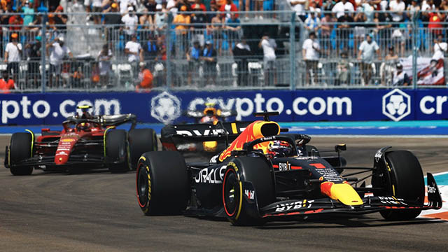Verstappen se quedó con el Gran Premio de Miami.