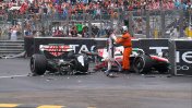 Mick Schumacher sufrió un impresionante accidente en el GP de Mónaco: Salió ileso