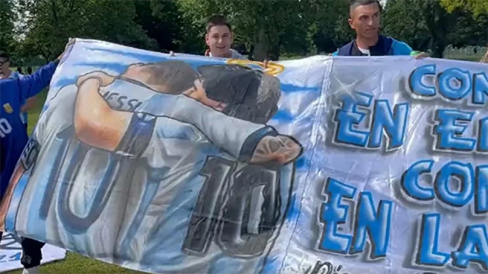 Previa con banderazo en Londres.