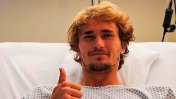 Alexander Zverev fue operado del tobillo derecho tras su lesión en Roland Garros