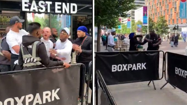 El tremendo nocaut viral en las calles de Londres de un ex boxeador.