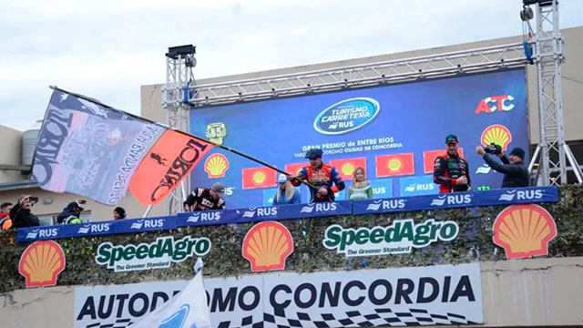 Todino se llevó con autoridad la final del TC en el autódromo de Concordia.
