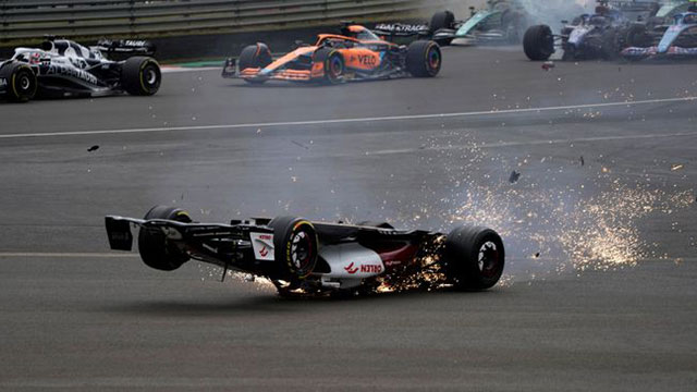 Video: Impactante accidente en Gran Premio de Gran Bretaña de Fórmula 1