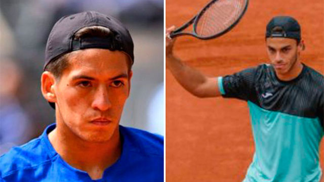 Cerúndolo y Báez, finalistas en el ATP 250 de Bastad.