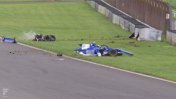 Impresionante accidente de un argentino en la Súper Fórmula japonesa