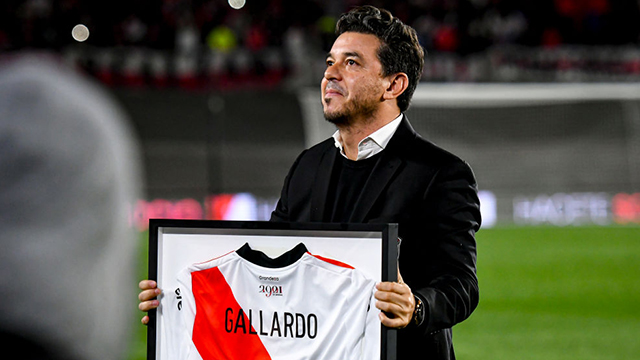 Marcelo Gallardo cumplió 400 partidos como DT millonario.