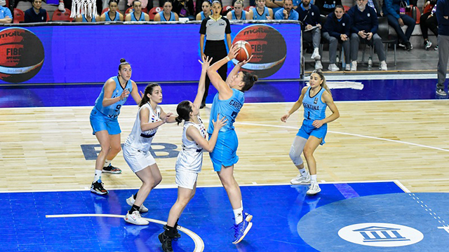 Argentina venció a Paraguay por el Sudamericano femenino de básquet.