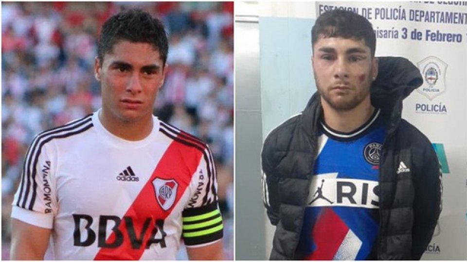 El antes y después del ex volante de River.