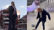 Video: con 68 años, Ricardo Bochini mostró su calidad intacta con la pelota
