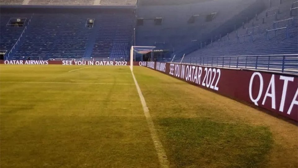 Flamengo se quejó del estado del campo de juego del Amalfitani.