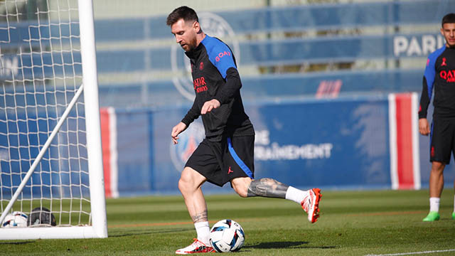 PSG, con Messi, va por un nuevo triunfo en la liga francesa.