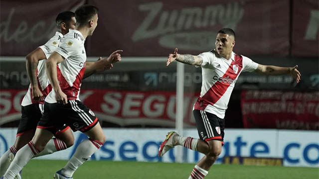 River goleó 3-0 a Argentinos en un partido clave para la Libertadores 2023