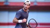 Tenis: Pedro Cachín avanzó a octavos de final en Nápoles