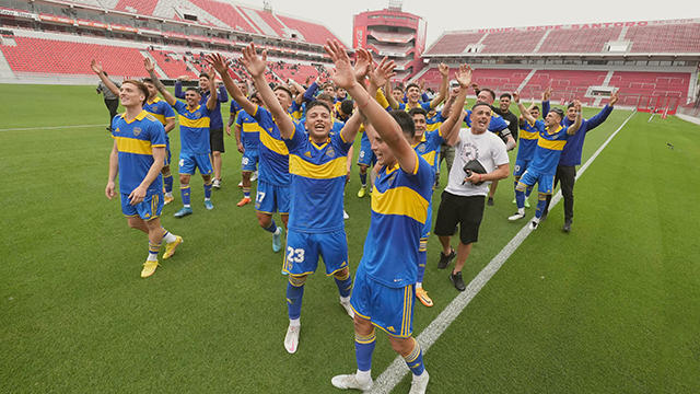 El Entrerriano Jabes Saralegui Se Coronó Campeón Con Boca En Reserva - Superdeportivo.com.ar