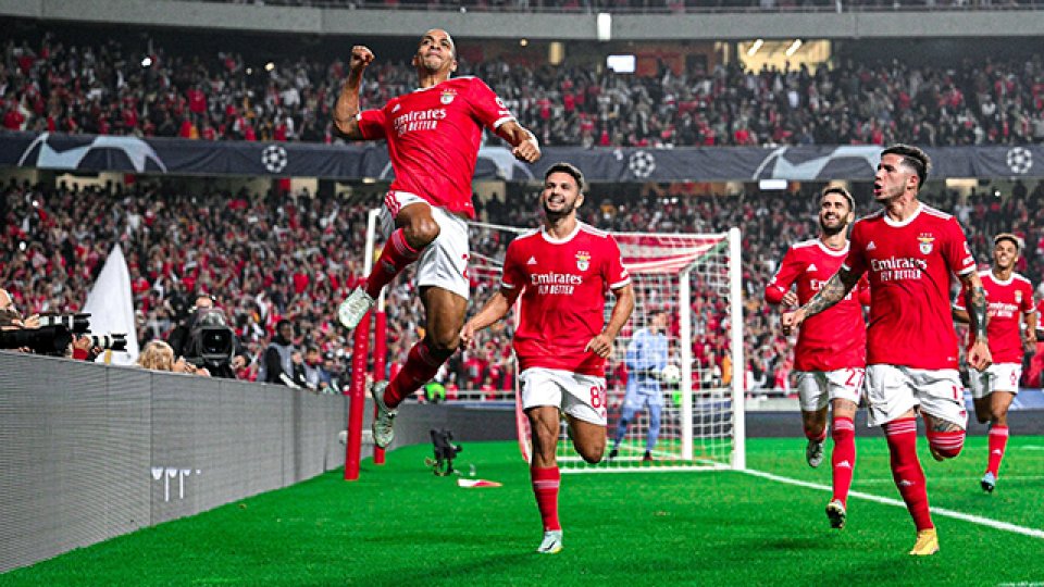 Benfica eliminó a la Juventus en un partidazo en Lisboa.