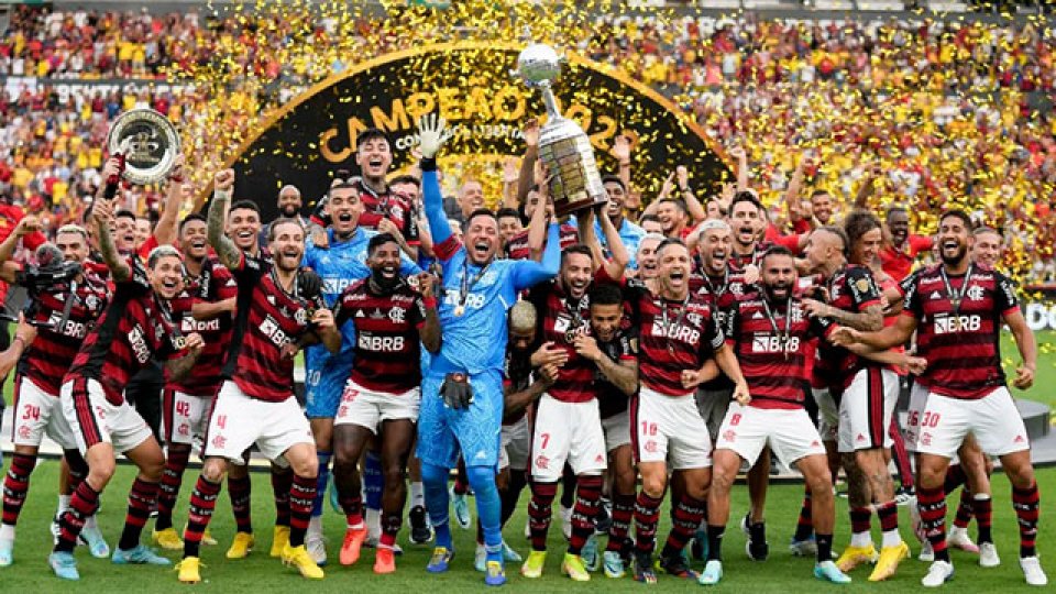 Flamengo repitió la hazaña y salió campeón como en 2019.