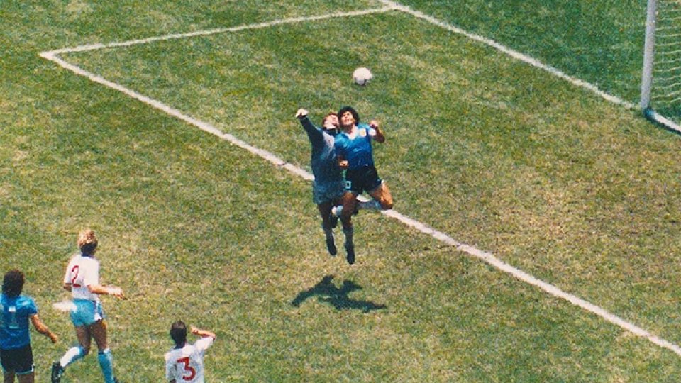 Las fotos inéditas de Maradona en Argentina vs. Inglaterra de México 1986.