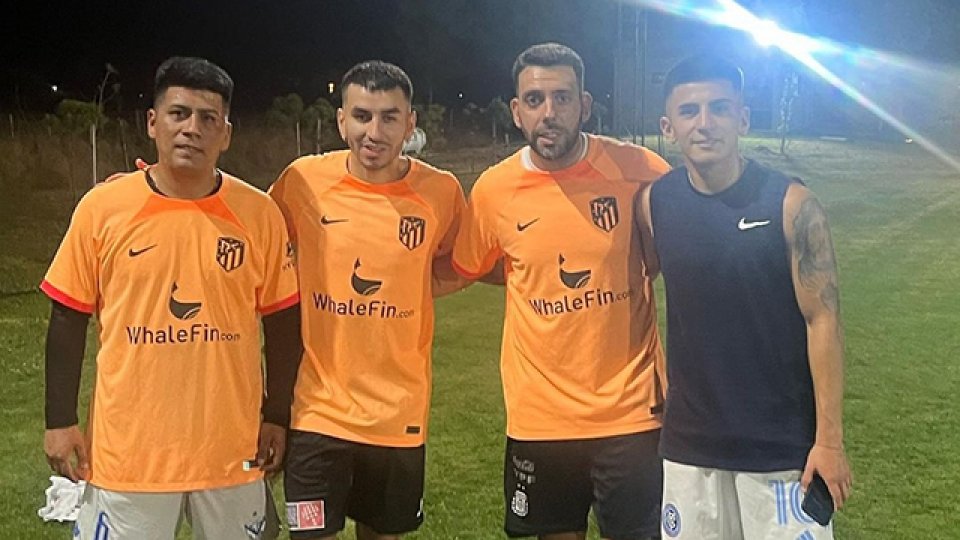 Correa y Almada habían jugado un partido juntos el miércoles.