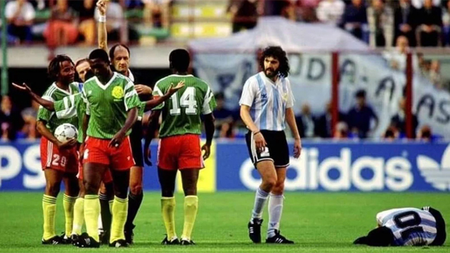 En Italia 90, Argentina era la defensora del título pero caería sorpresivamente.