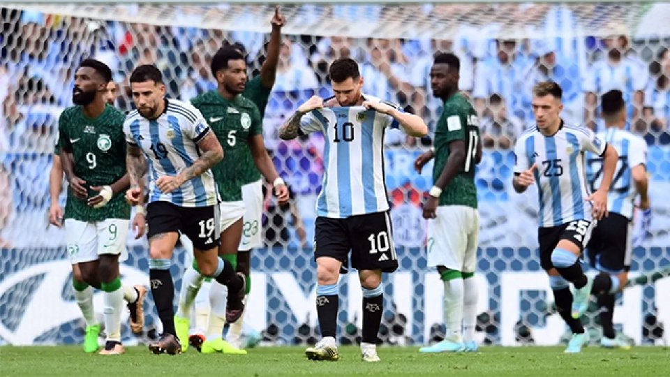 Argentina sufre una de sus peores derrotas en la Copa del Mundo.