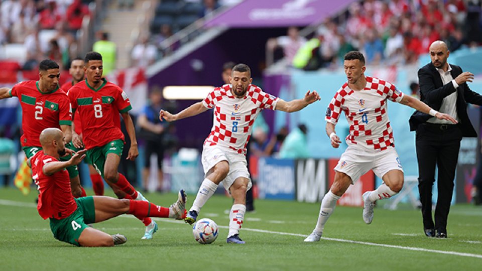 Croacia no pudo en el debut ante Marruecos e igualaron sin emociones.