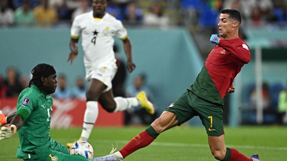 Portugal venció a Ghana por 3-2.