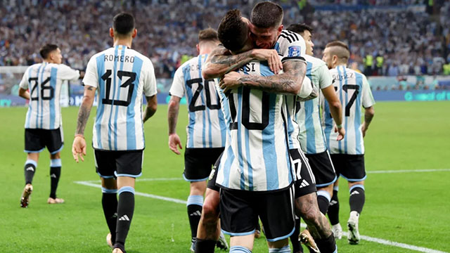 Argentina venció a Australia y está en cuartos de final