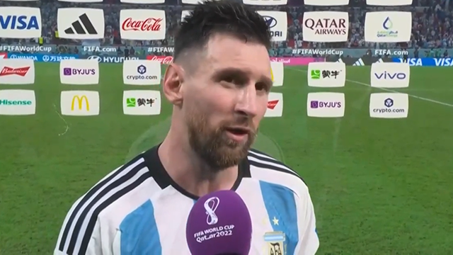 Lionel Messi: "Dimos un pasito más, hay que seguir unidos"
