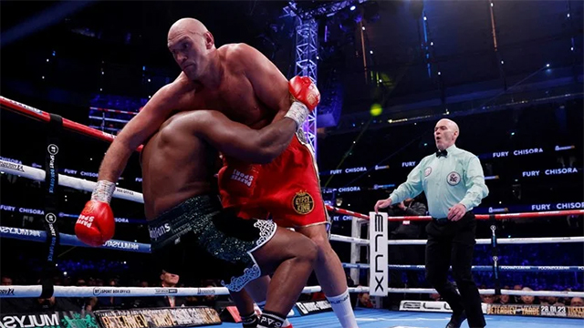 Tyson Fury retuvo el título pesado con una pelea espectacular.