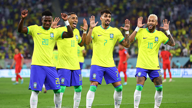 Brasil, la selección más goleadora de la historia de los Mundiales.