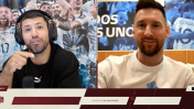 Agüero dialogó con Messi y el plantel argentino: 
